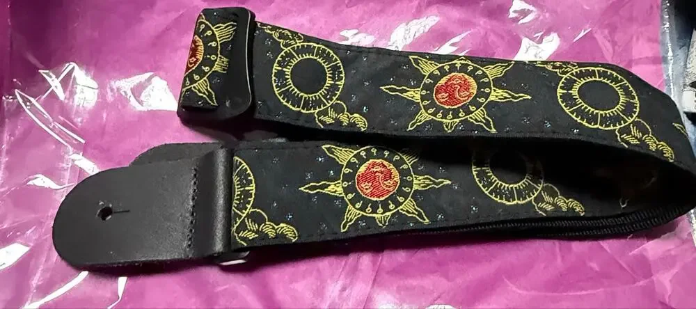 D’Addario Planet Waves Sun & Moon 2” Nylon Guitar Strap Adjustable